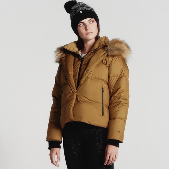The North Face Women’s Dealio Down Crop Puffer Jacket in British Khaki SzXS - Picture 1 of 16